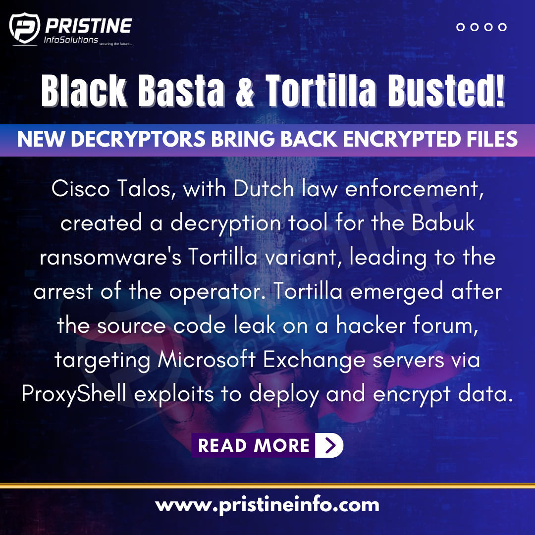 Black Basta & Tortilla Busted! 1
